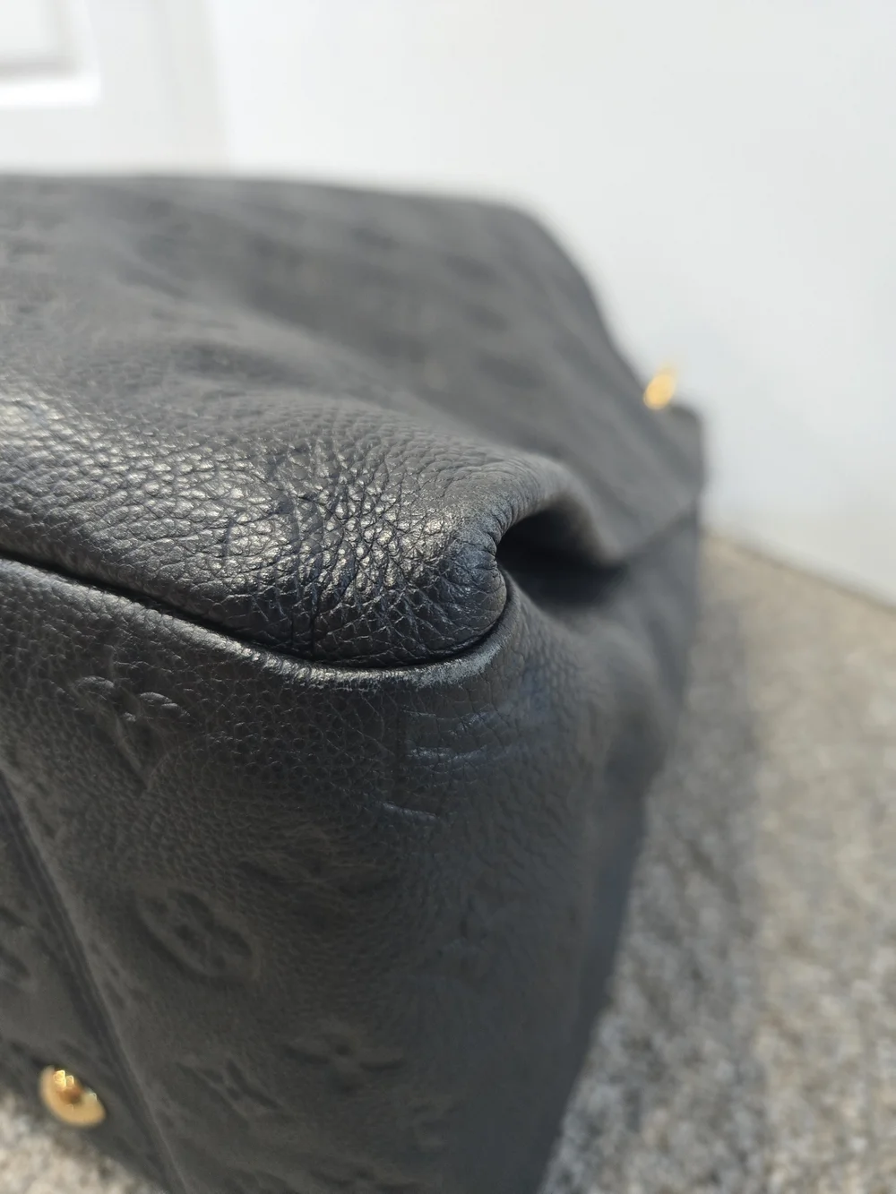 Louis Vuitton Infini Monogram Embossed Leather Top-Handle Bag